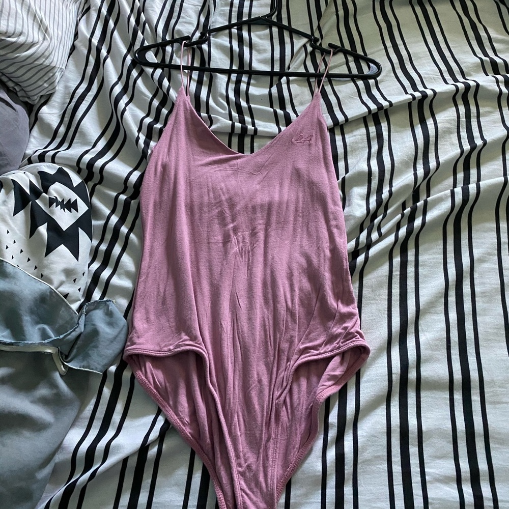 Pacsun rustic pink body suit